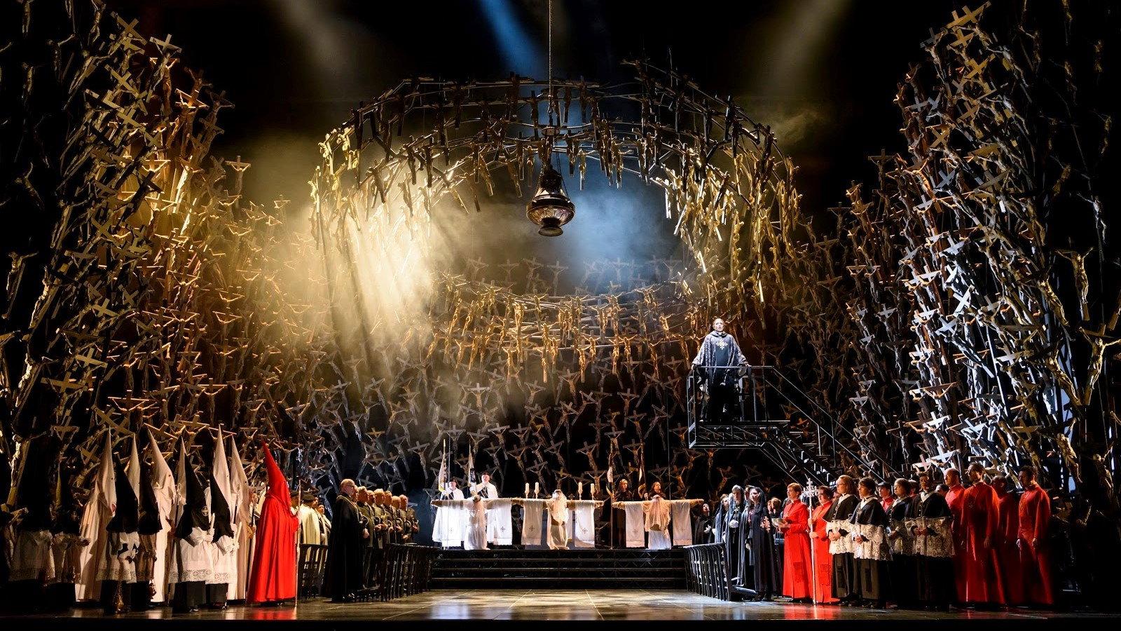 Royal Opera House: Norma 2016 movie scene