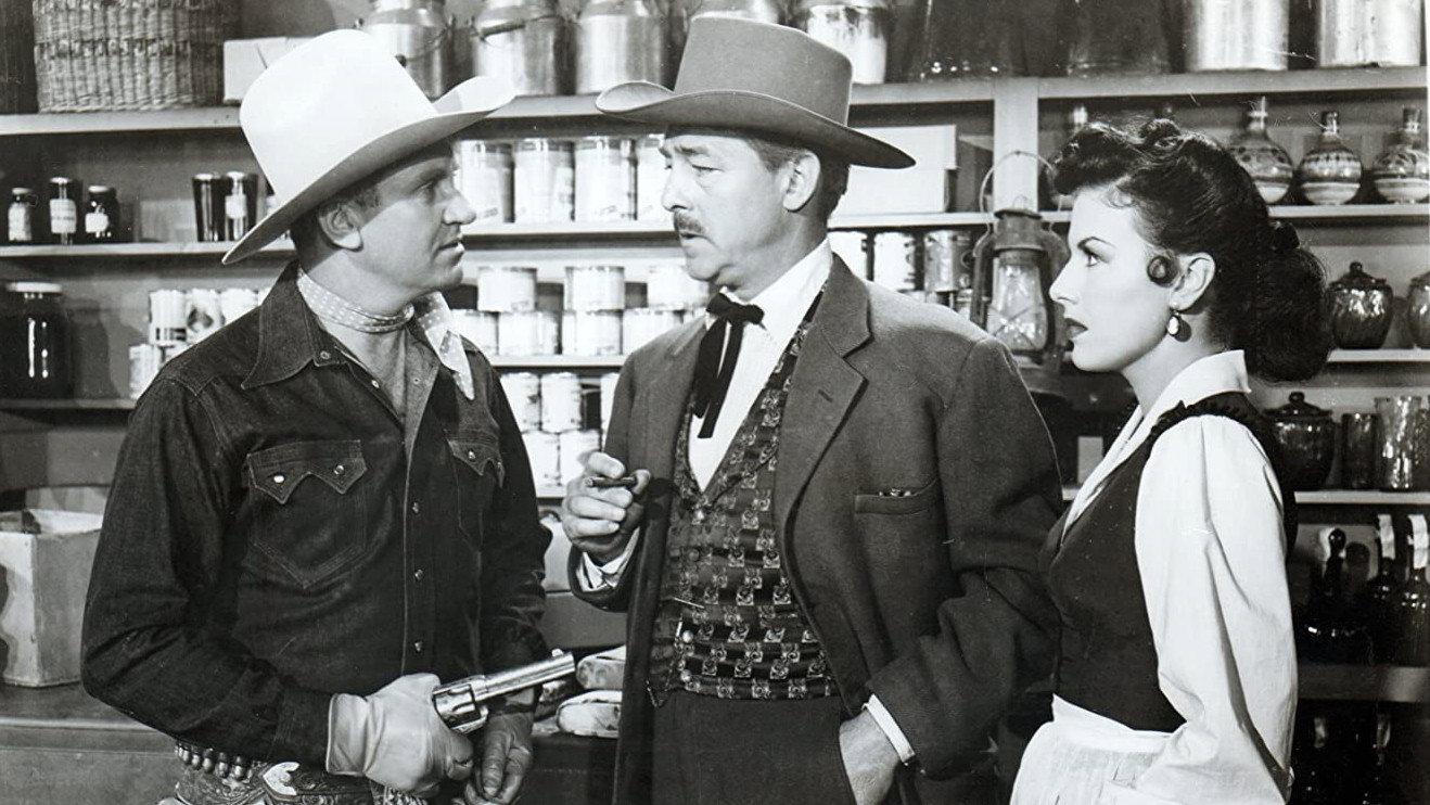 Pack Train 1953 movie scene