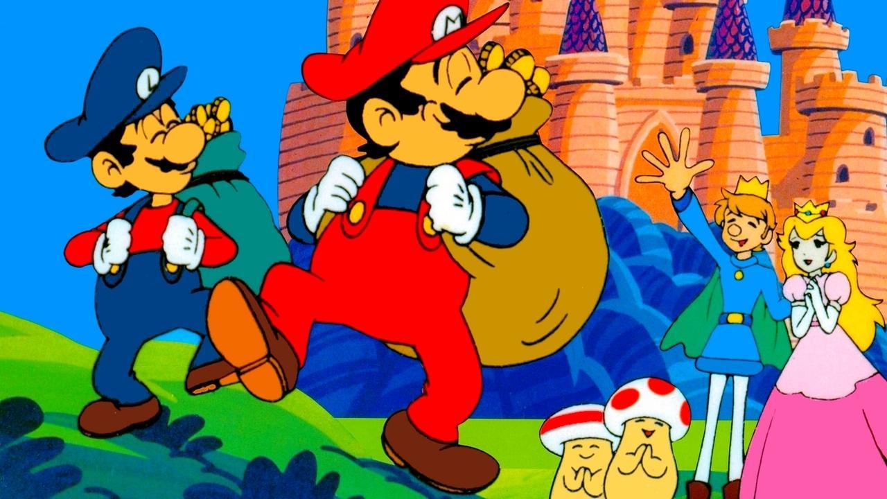 Super Mario Brothers: Great Mission to Rescue Princess Peach 1986 movie scene