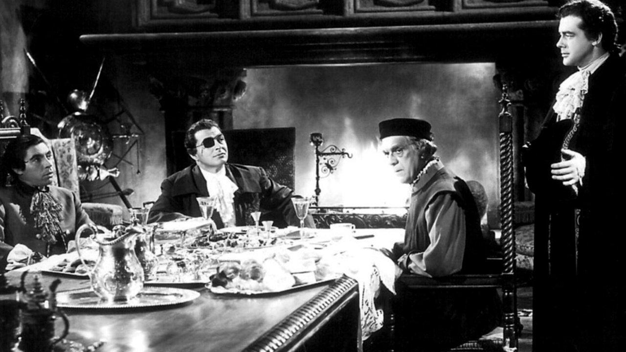 The Black Castle 1952 movie scene