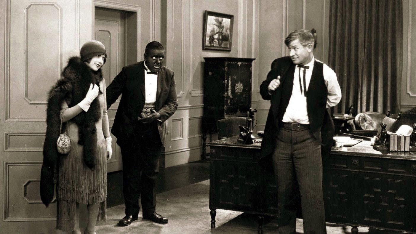 A Texas Steer 1927 movie scene