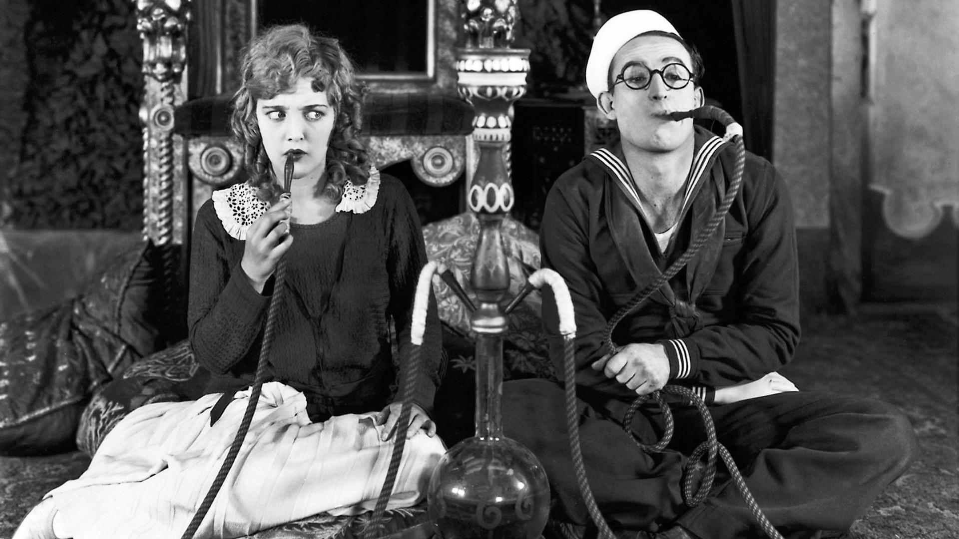 A Sailor-Made Man 1921 movie scene