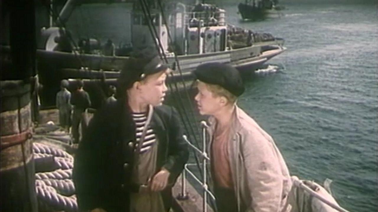 Mysterious Find 1953 movie scene