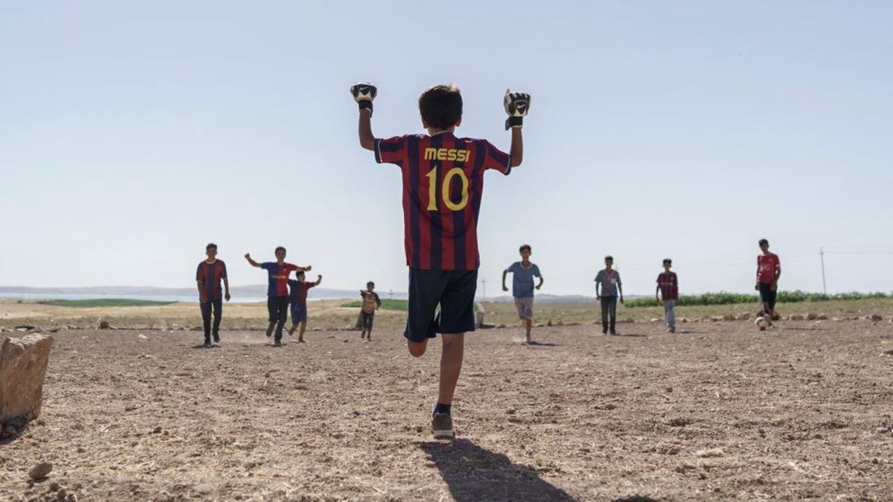Baghdad Messi 2023 movie scene