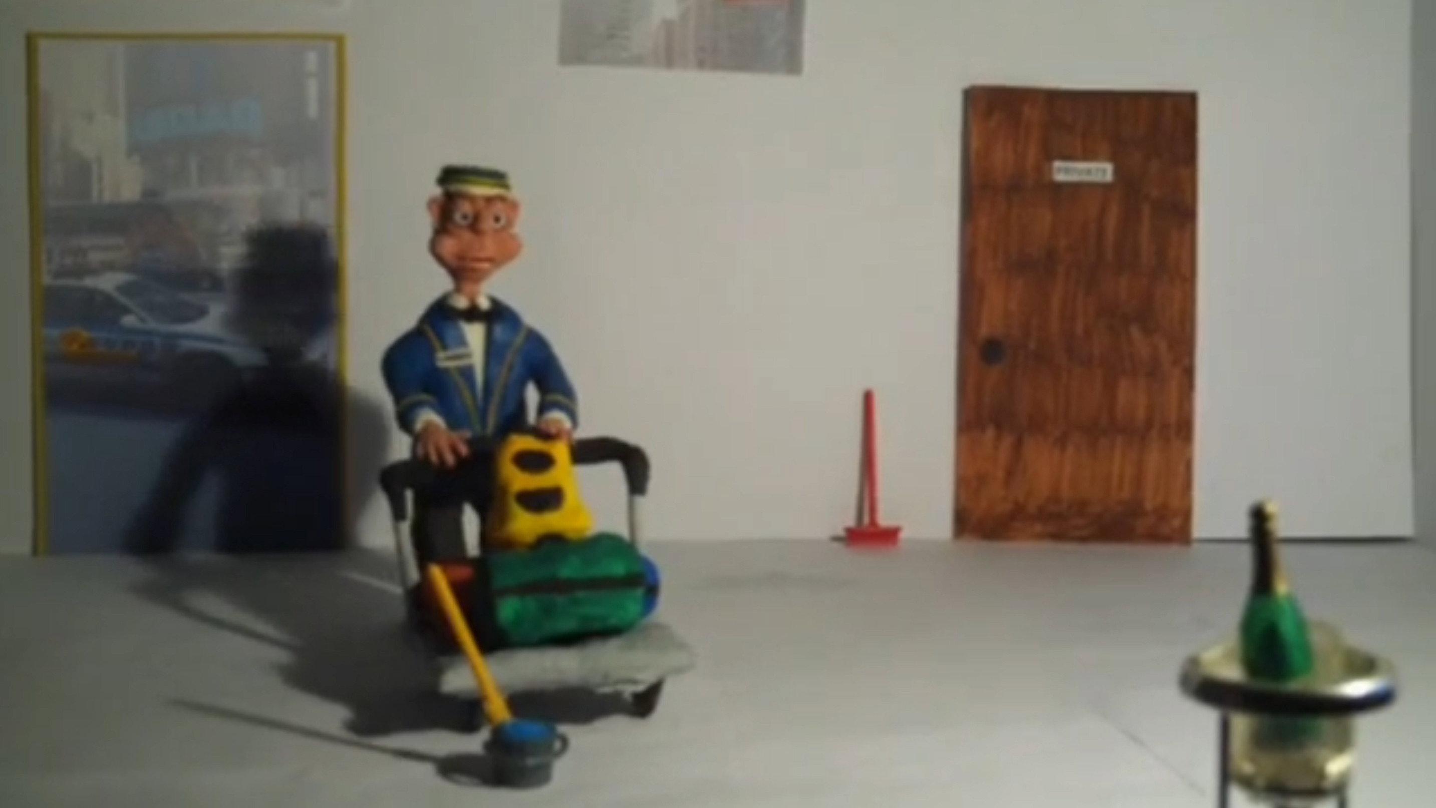 Larry The Bellboy 2008 movie scene