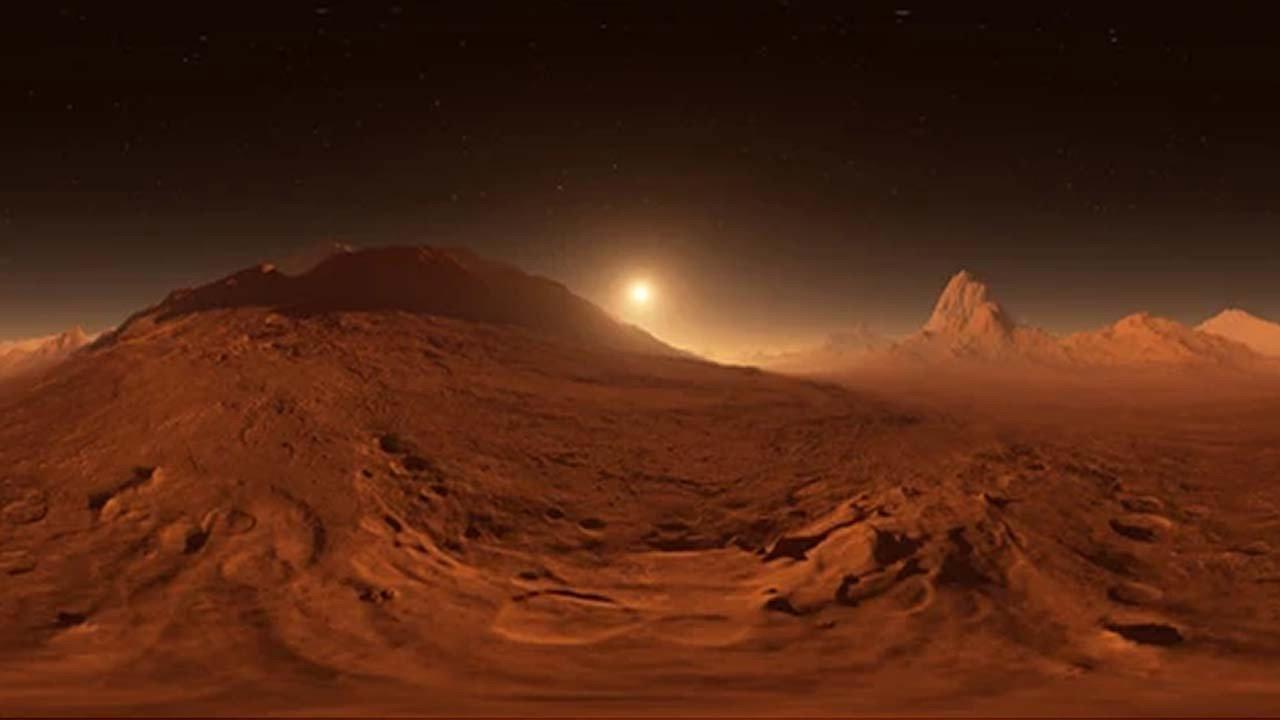 Mars 3D 2004 movie scene