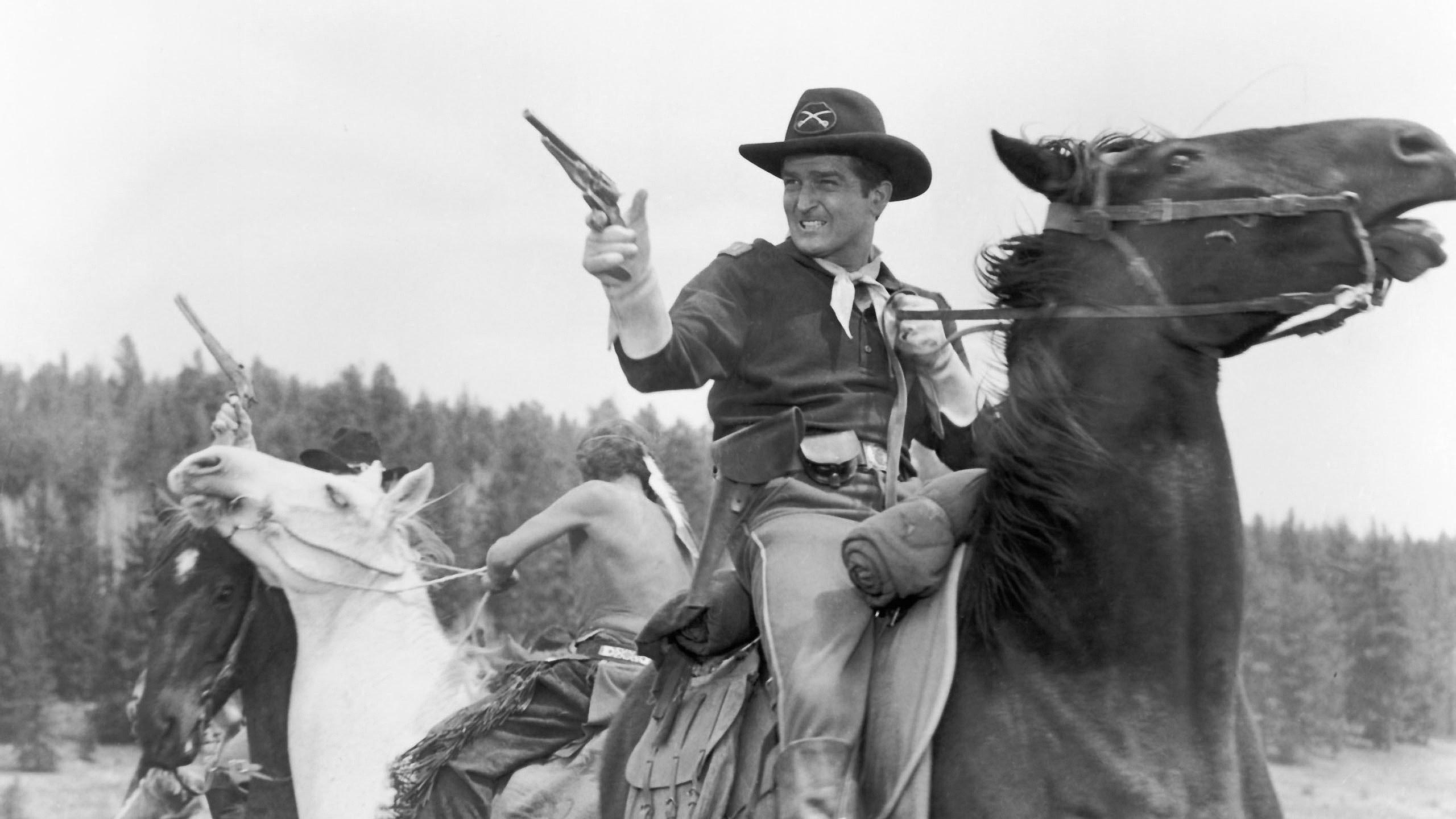 Revolt at Fort Laramie 1957 movie scene
