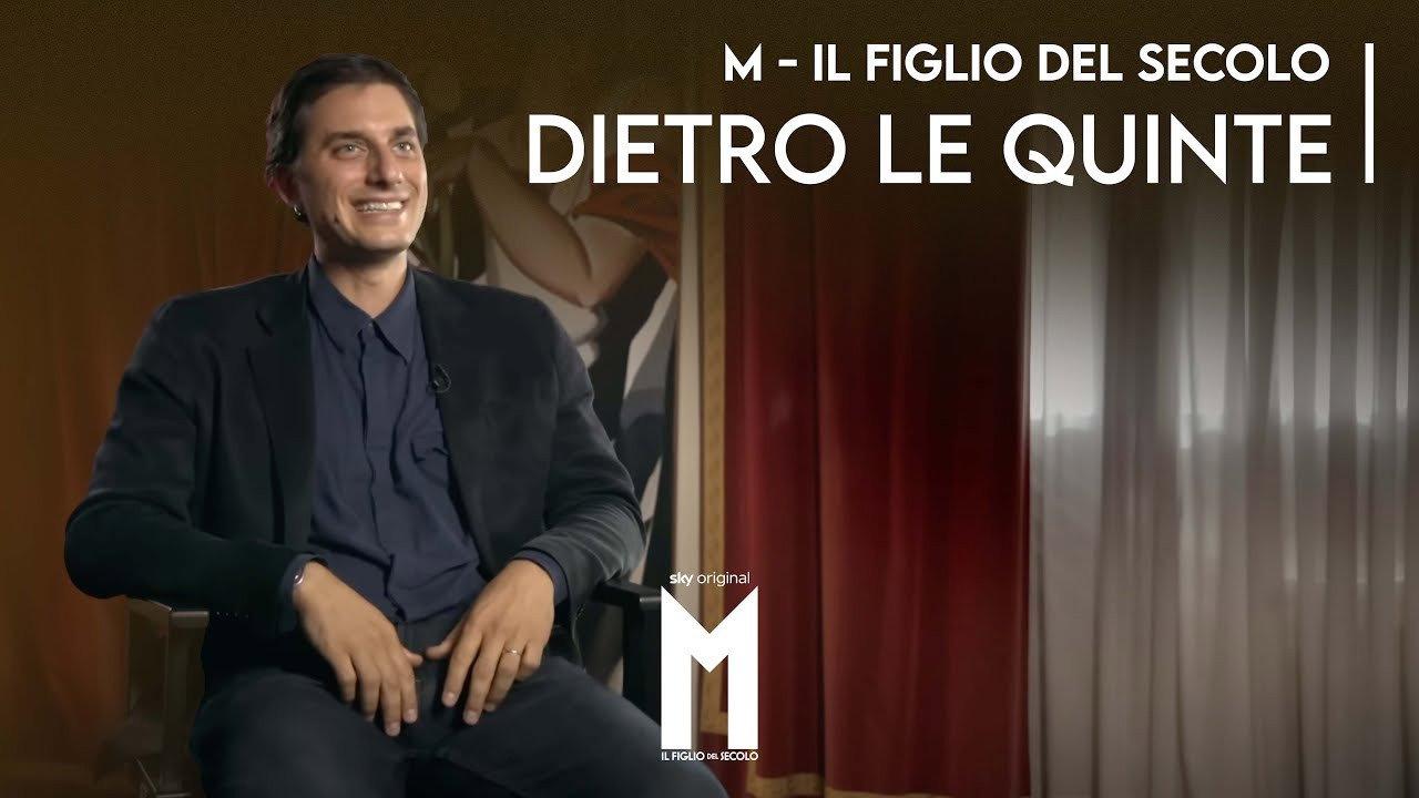M - Il Figlio del secolo | Il dietro le quinte 2025 movie scene