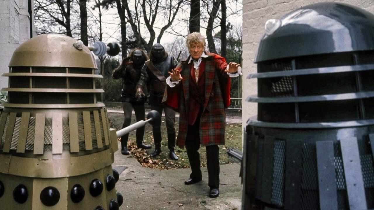 Doctor Who: Day of the Daleks 1972 movie scene