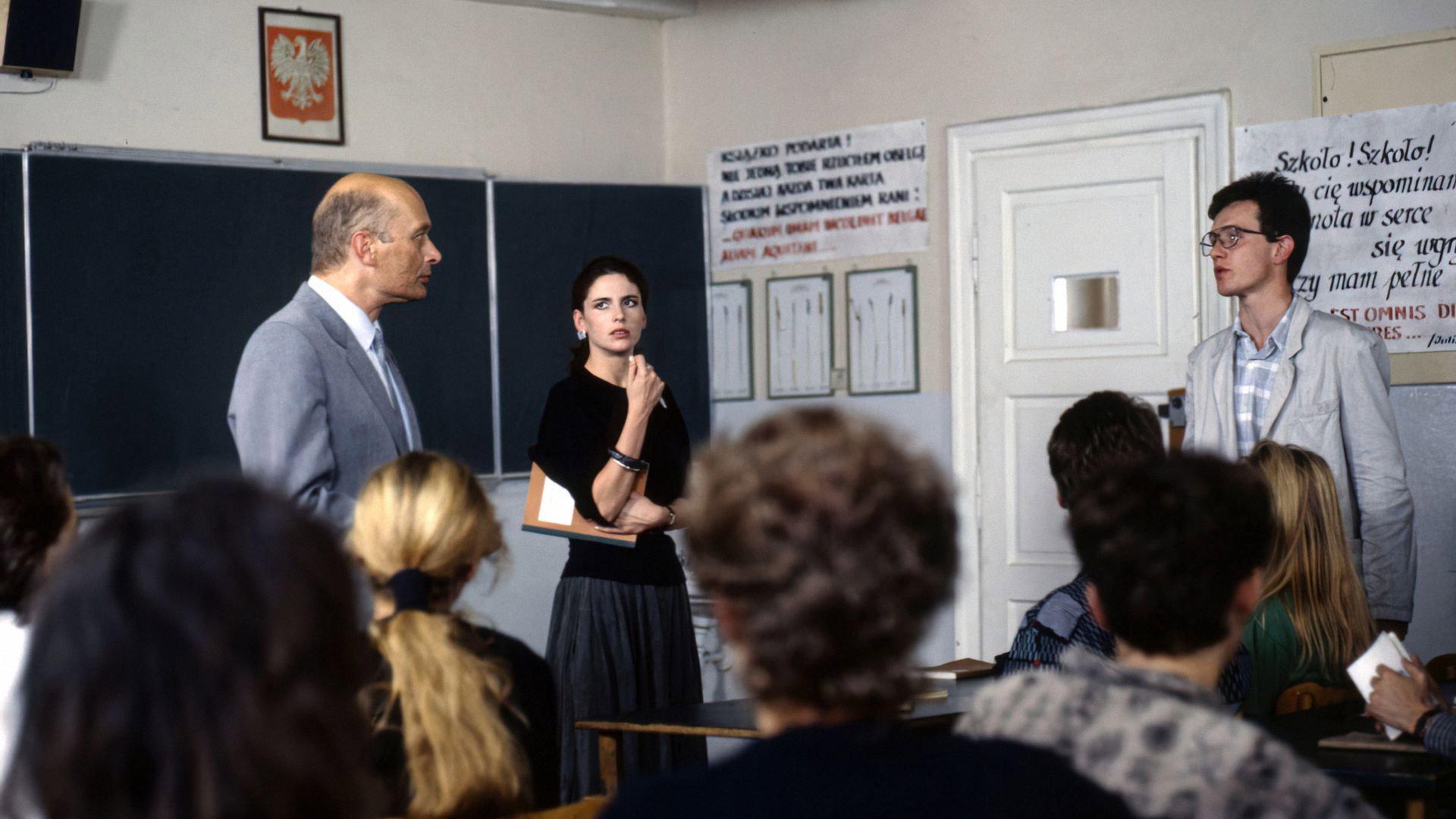 The Last Schoolbell 1989 movie scene