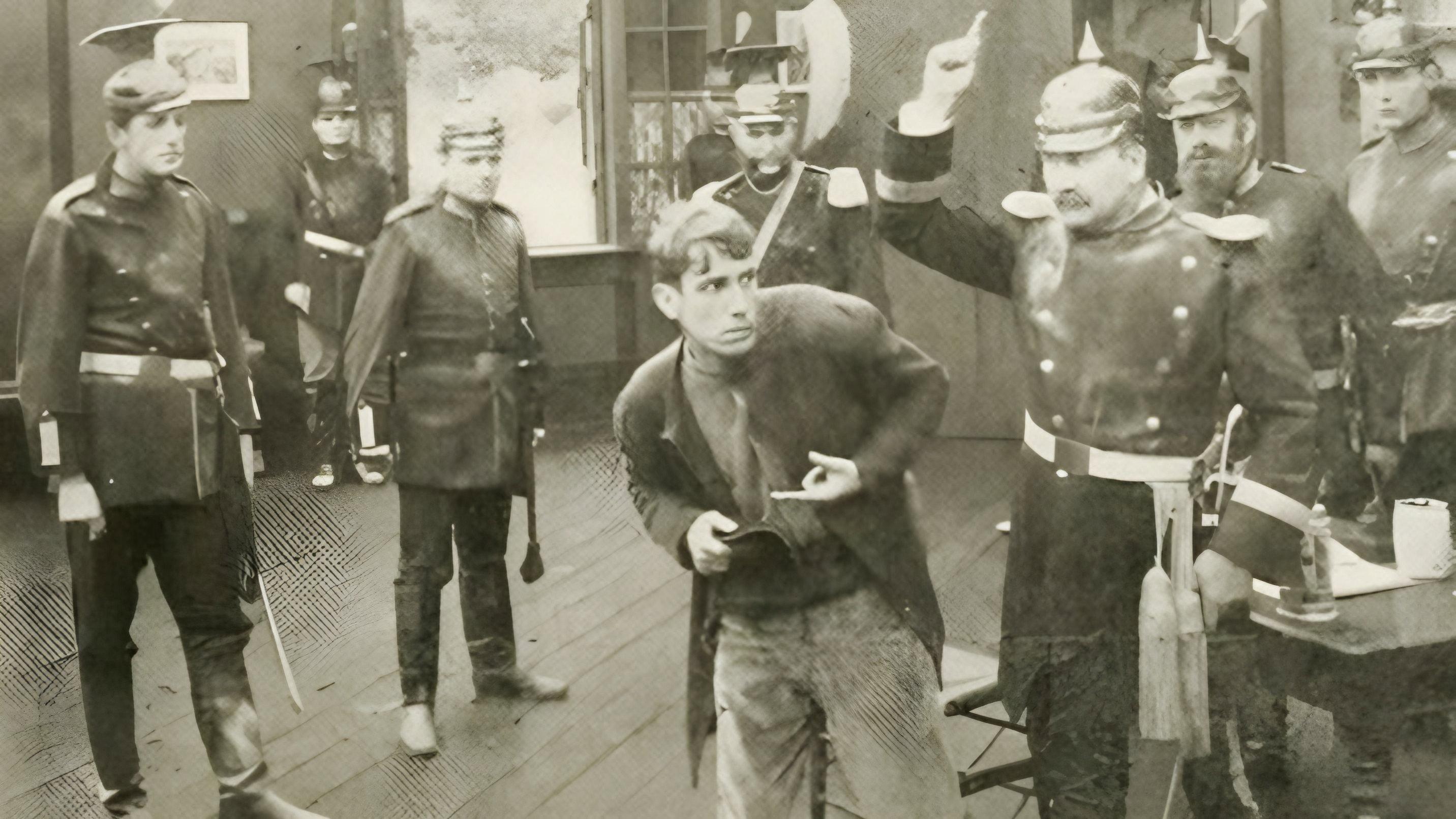 The Ordeal 1914 movie scene