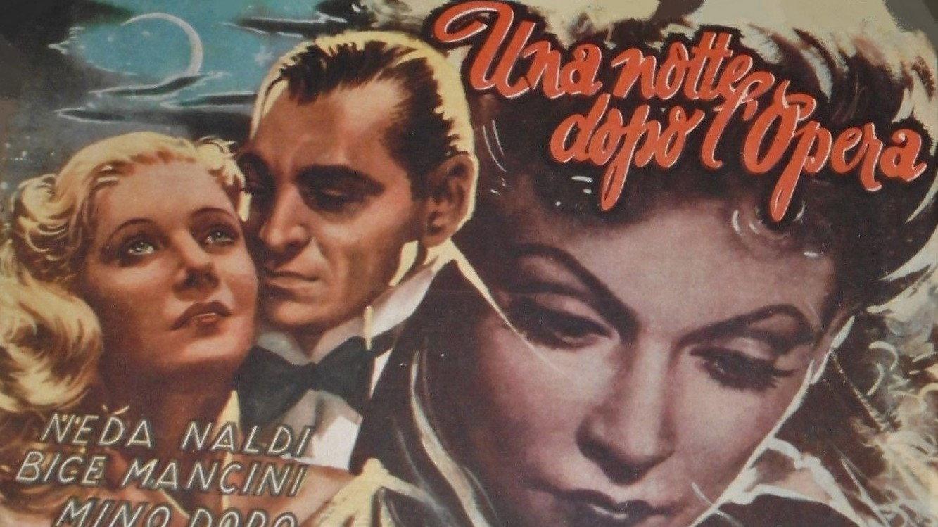 Una notte dopo l'opera 1942 movie scene