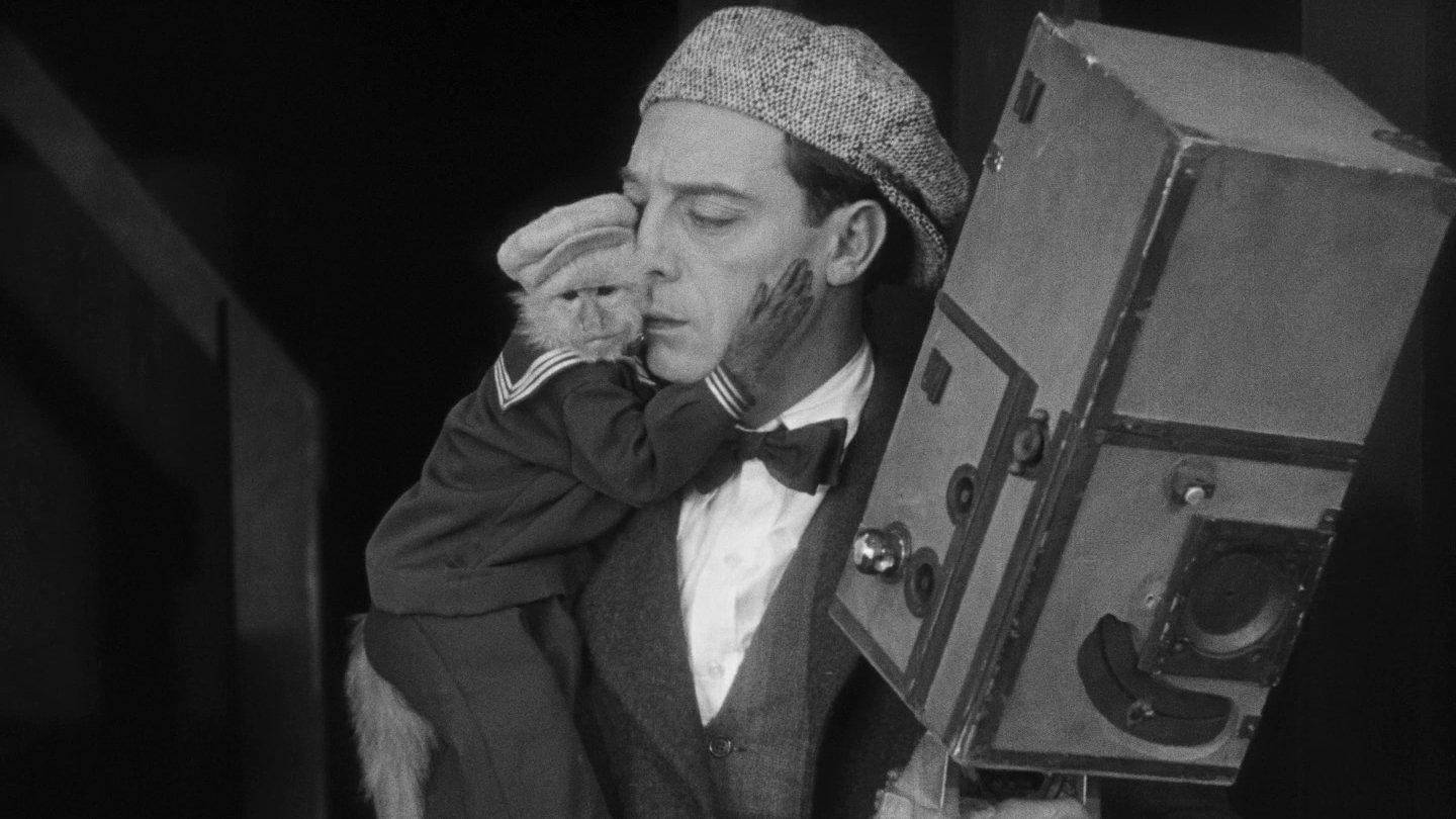 The Cameraman 1928 movie scene