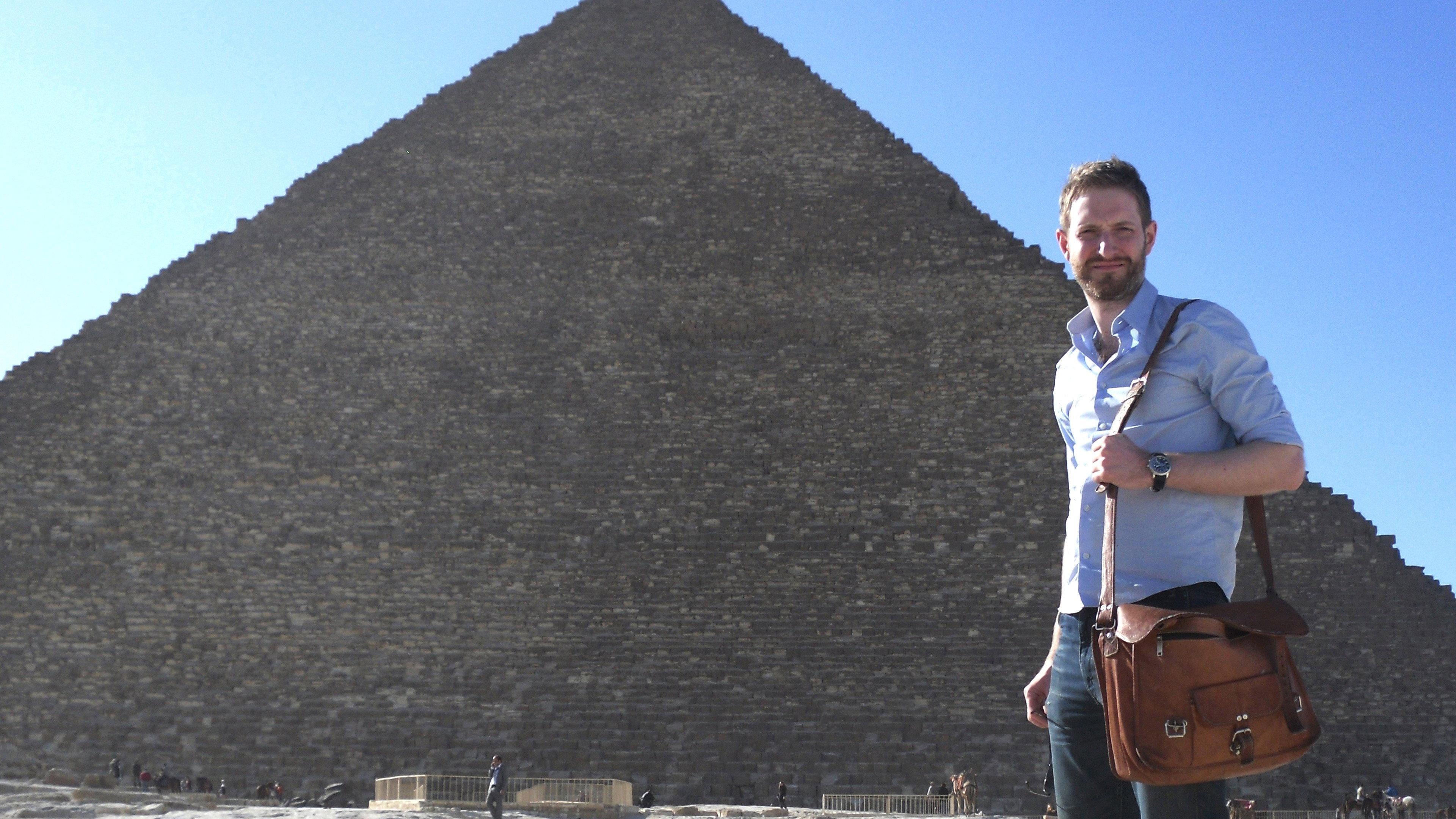 The Man who Discovered Egypt 2012 movie scene