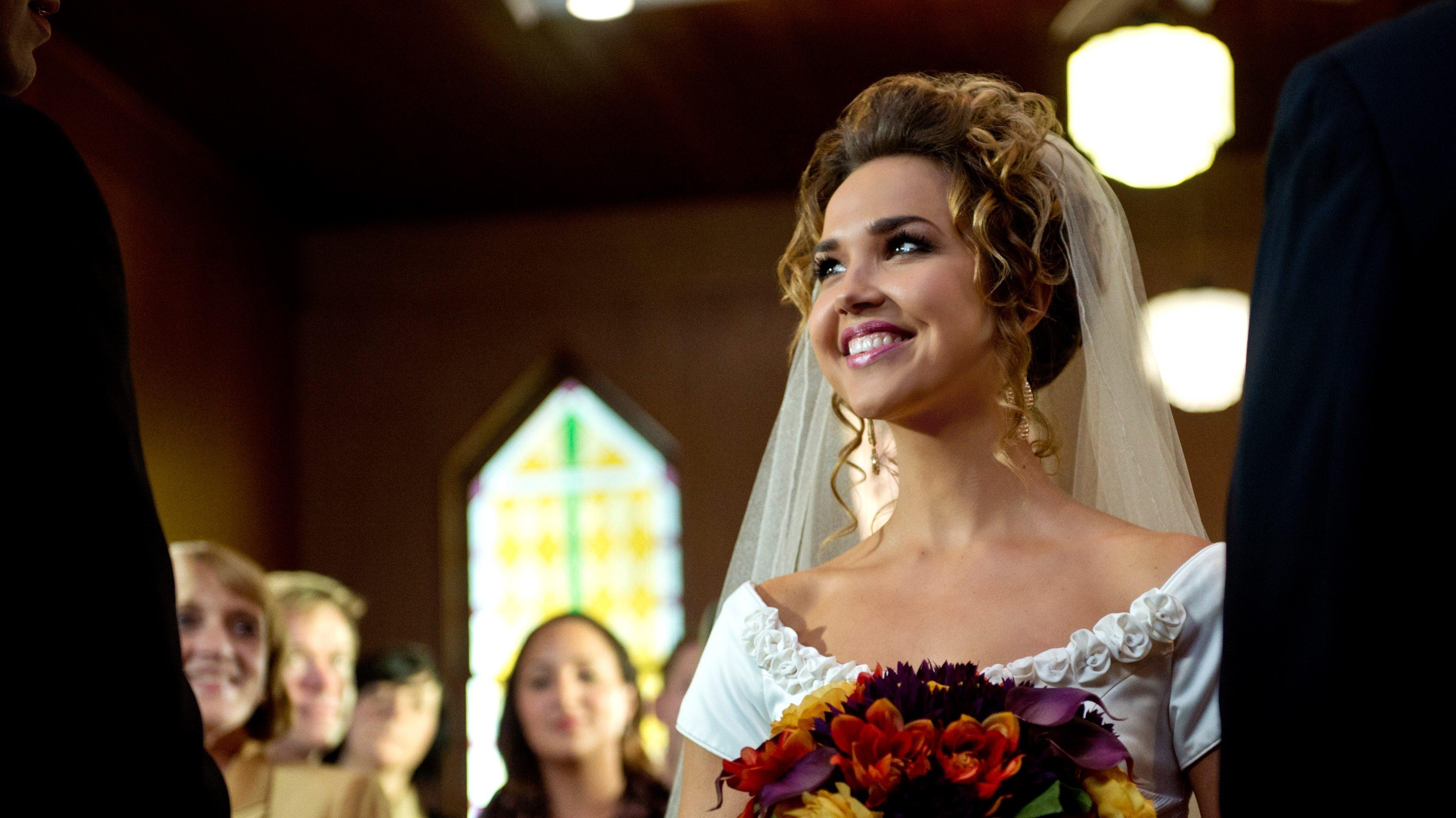 A Bride for Christmas 2012 movie scene