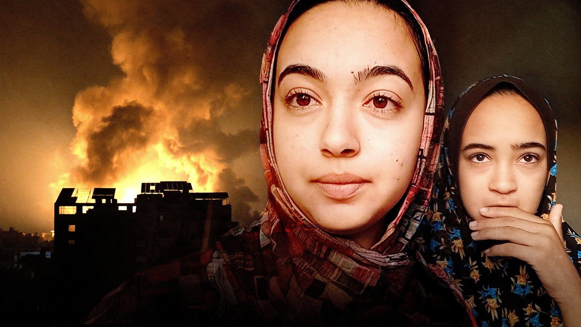 Life and Death in Gaza 2024 movie scene