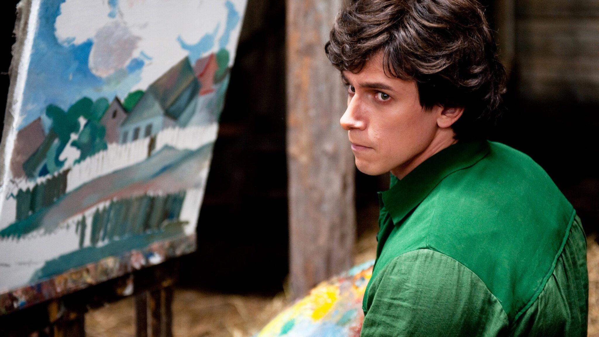 Chagall-Malevich 2014 movie scene