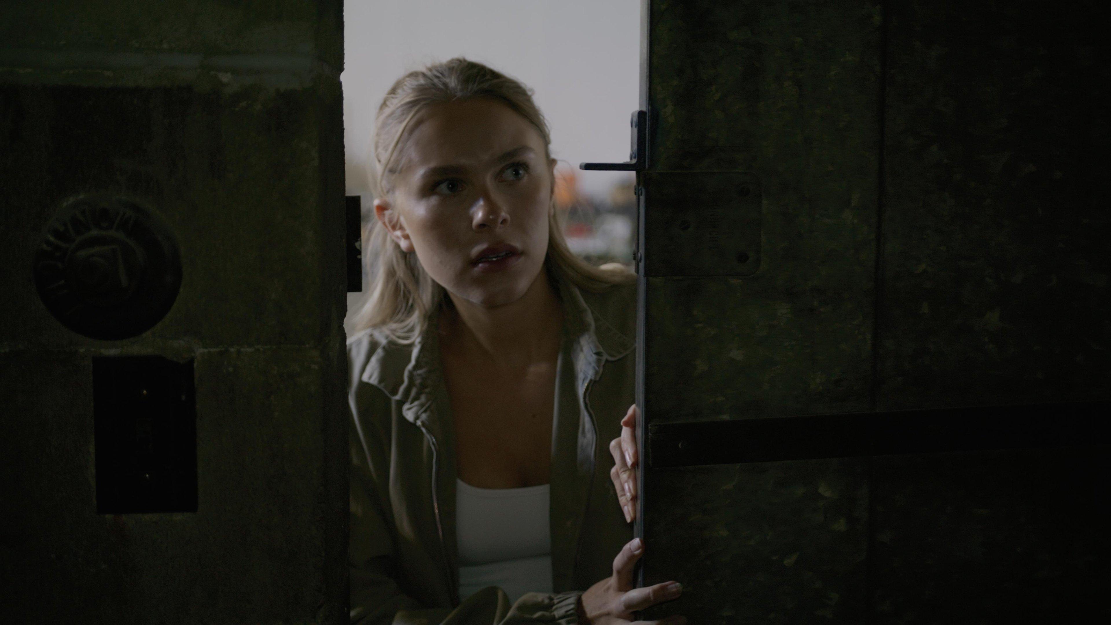 Through the Door 2024 movie scene