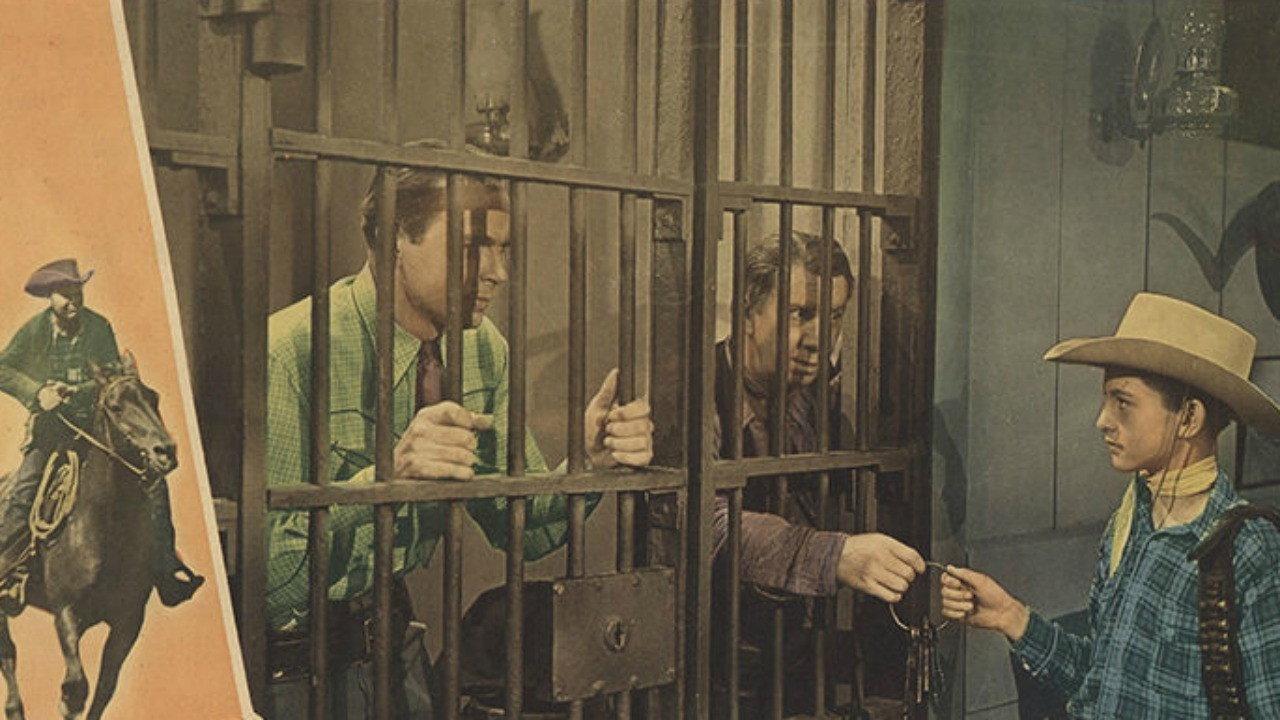 Trail to Gunsight 1944 movie scene