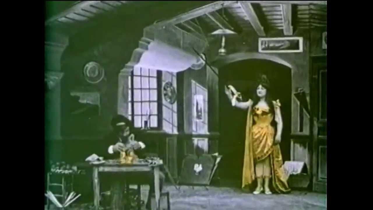The Gold Obsession 1906 movie scene