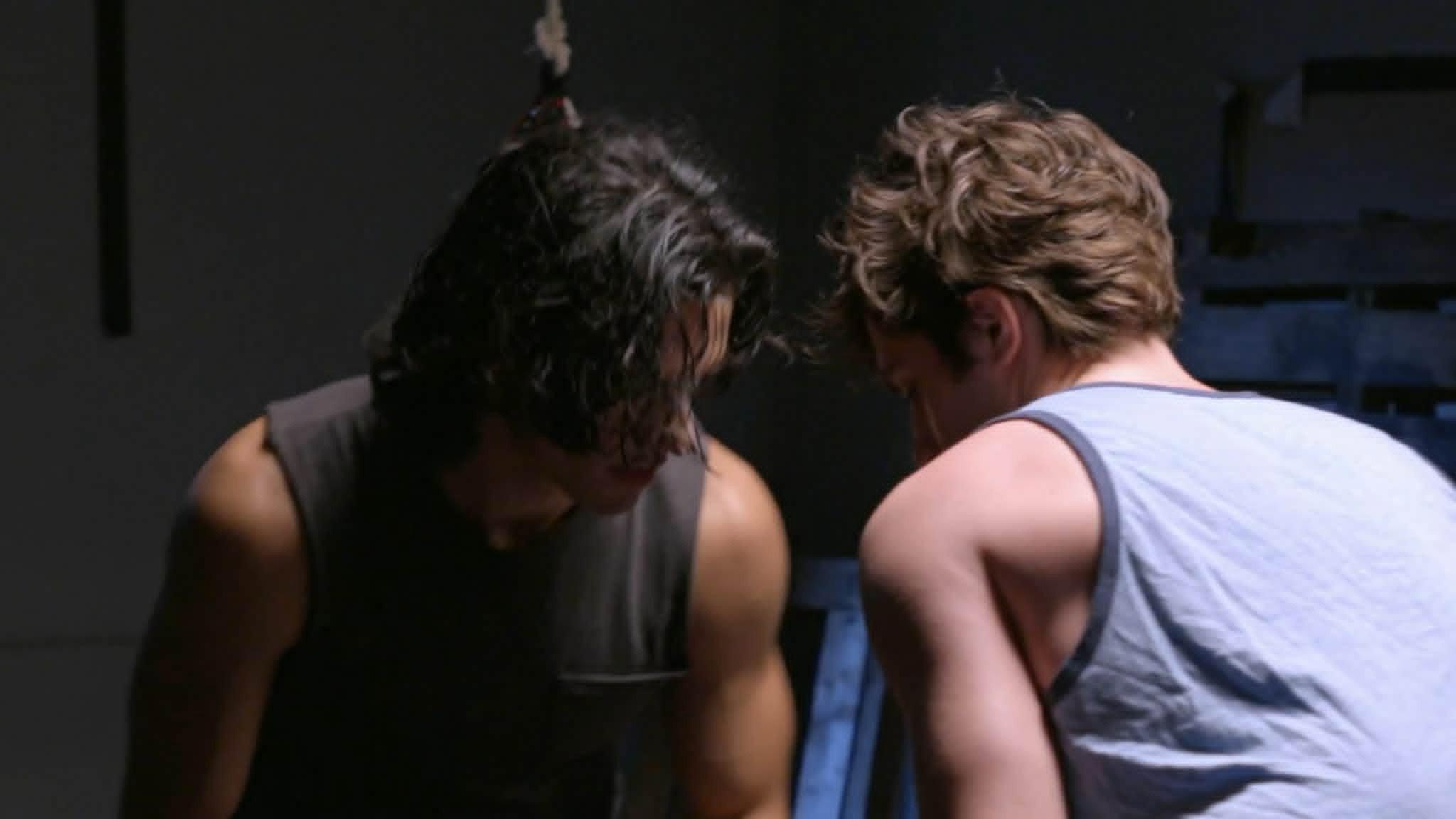 Wrestling with Love 2026 movie scene