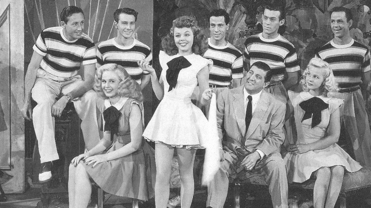 Two Blondes and a Redhead 1947 movie scene