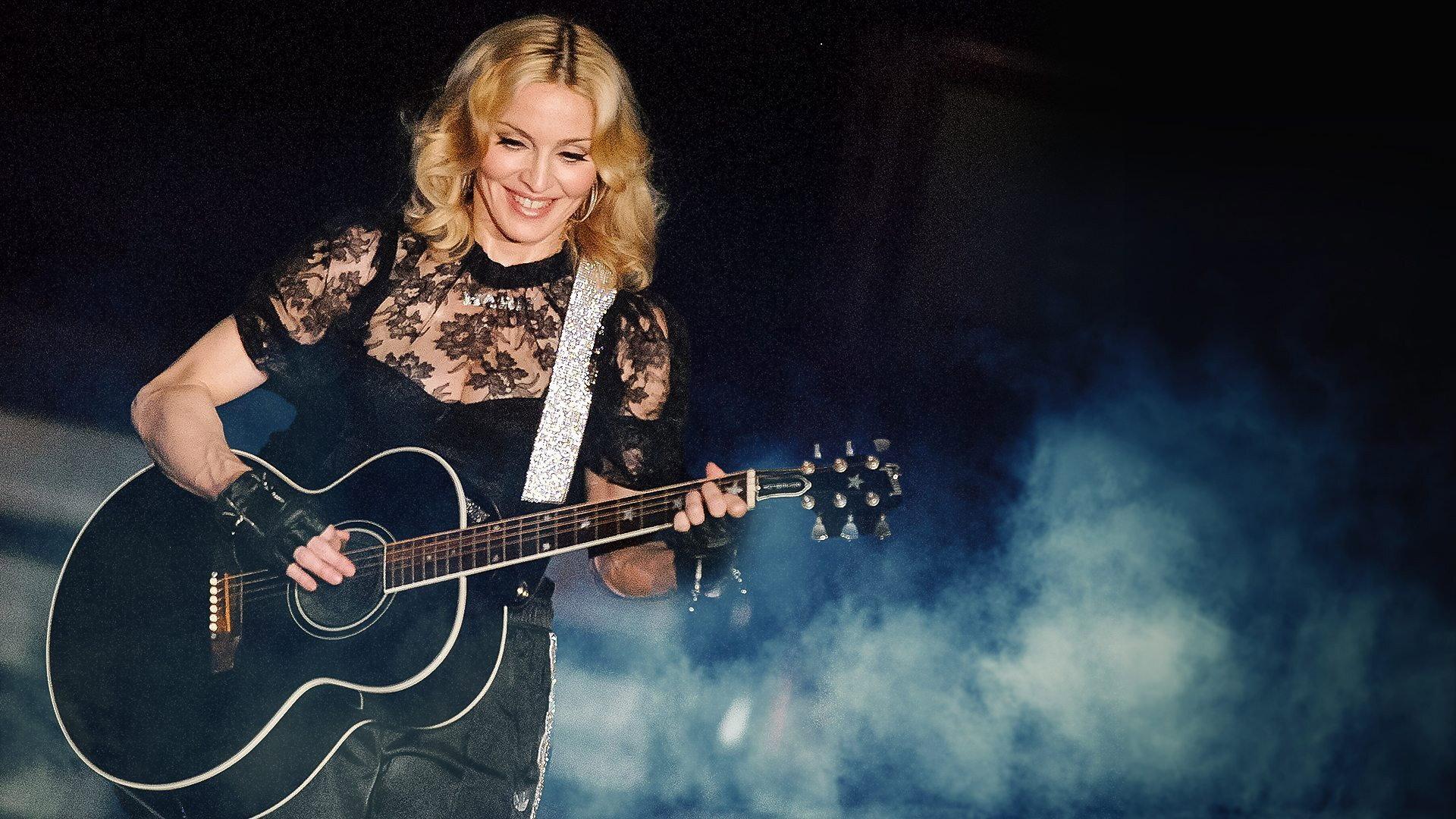 Madonna at the BBC 2021 movie scene