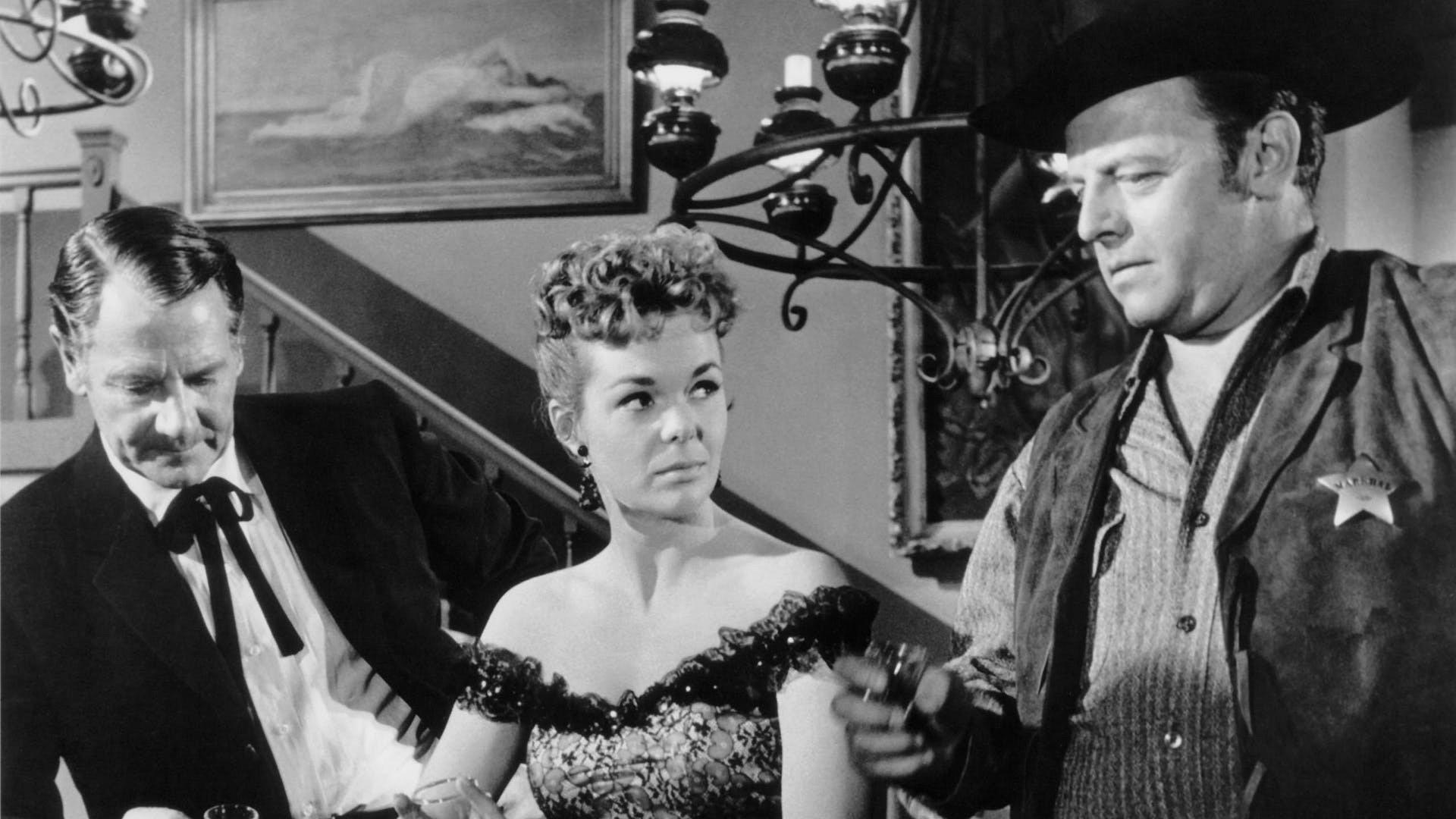 The Gunfight at Dodge City 1959 movie scene