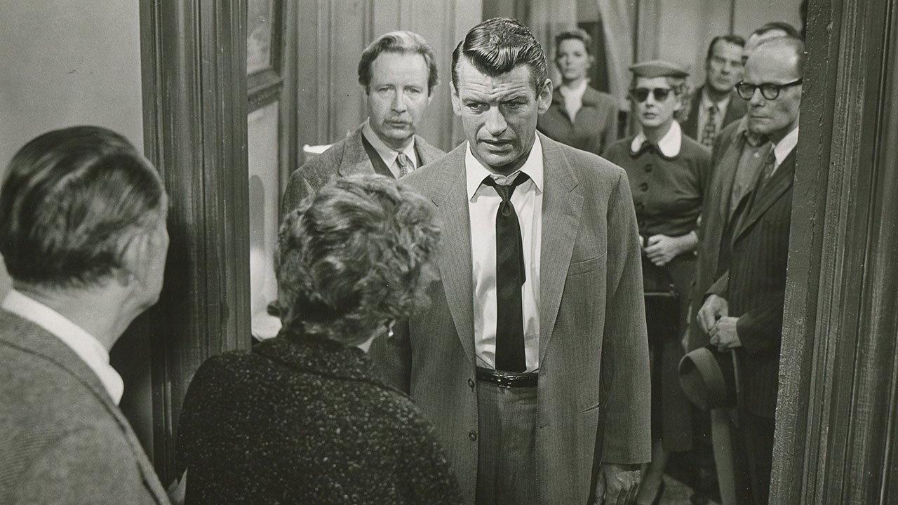 Voice in the Mirror 1958 movie scene