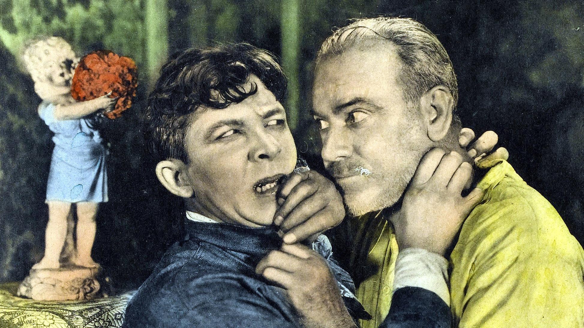 The Fast Freight 1925 movie scene