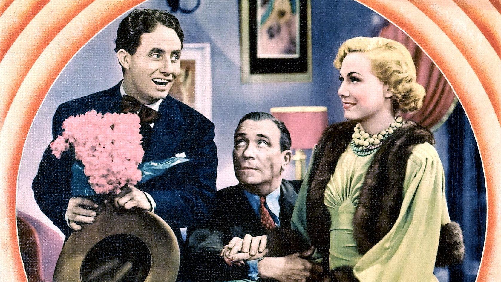 The Cowboy Quarterback 1939 movie scene