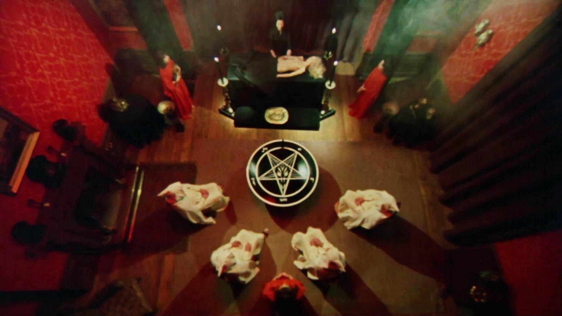 The Satanic Rites of Dracula 1973 movie scene