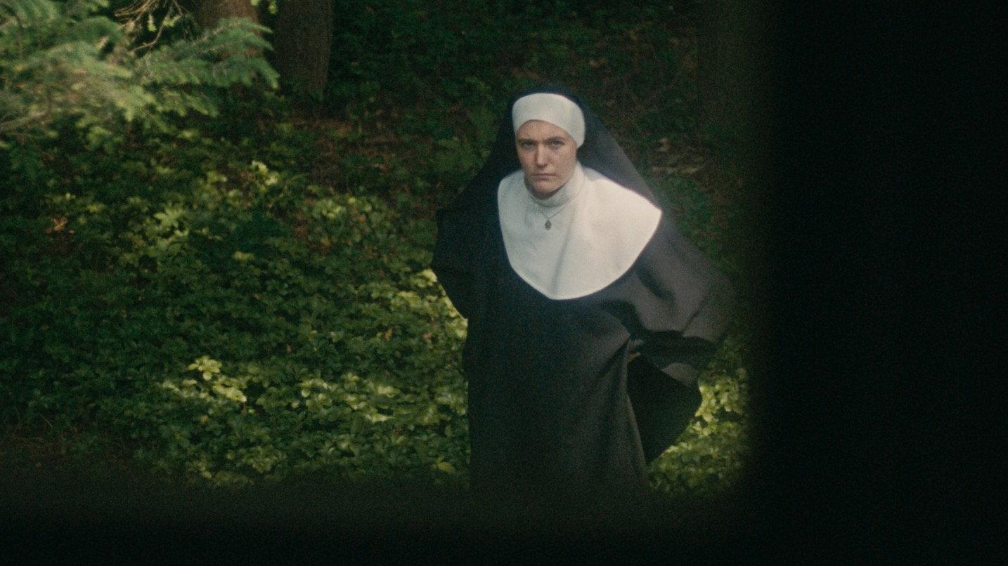 Nun's Beach 2025 movie scene