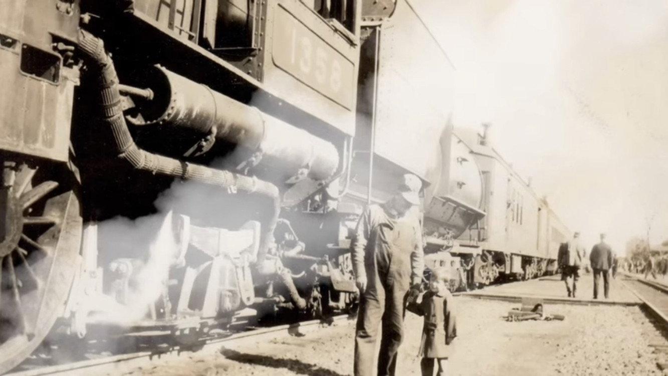 Tommy's Train 2021 movie scene