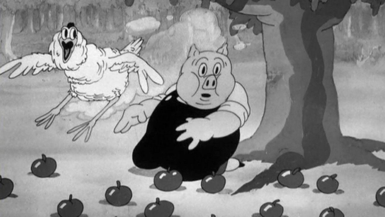 Porky's Poultry Plant 1936 movie scene