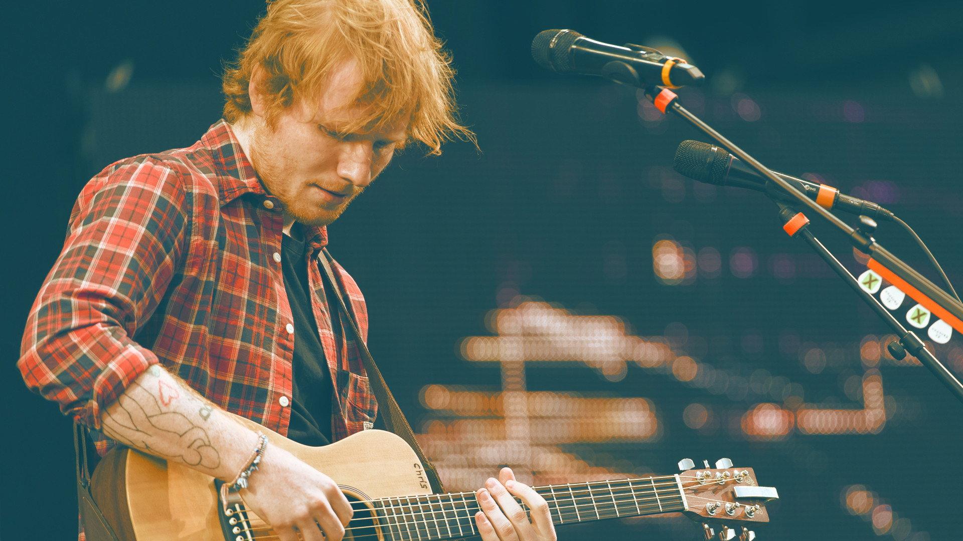 Ed Sheeran: Man + Guitar 2020 movie scene