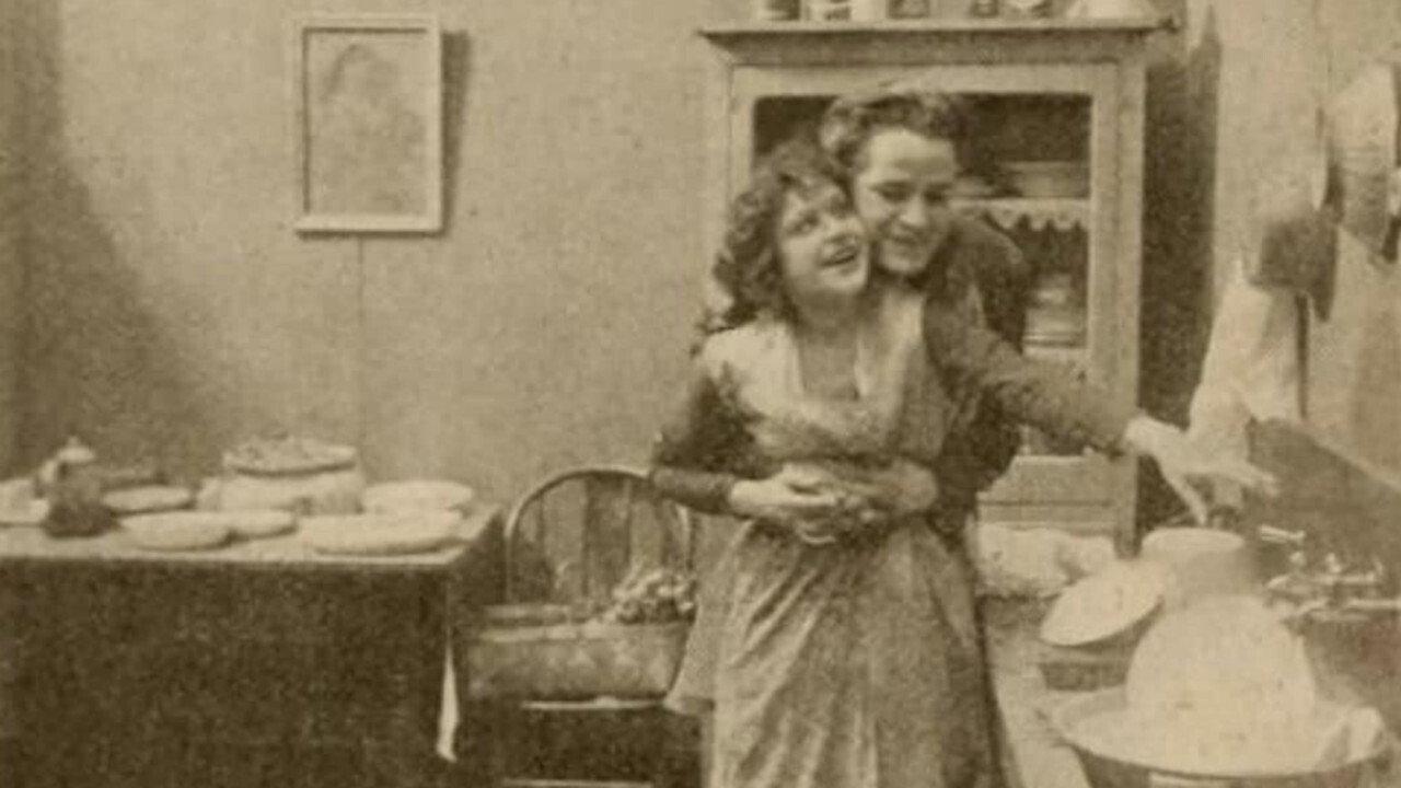 The Bruiser 1916 movie scene