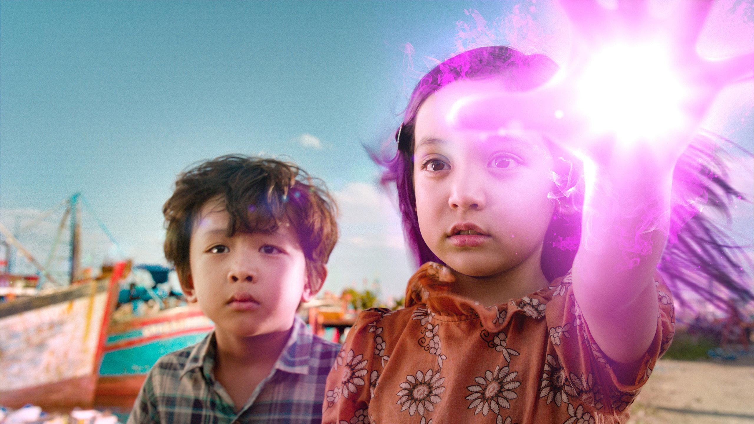Maika: The Girl From Another Galaxy 2022 movie scene
