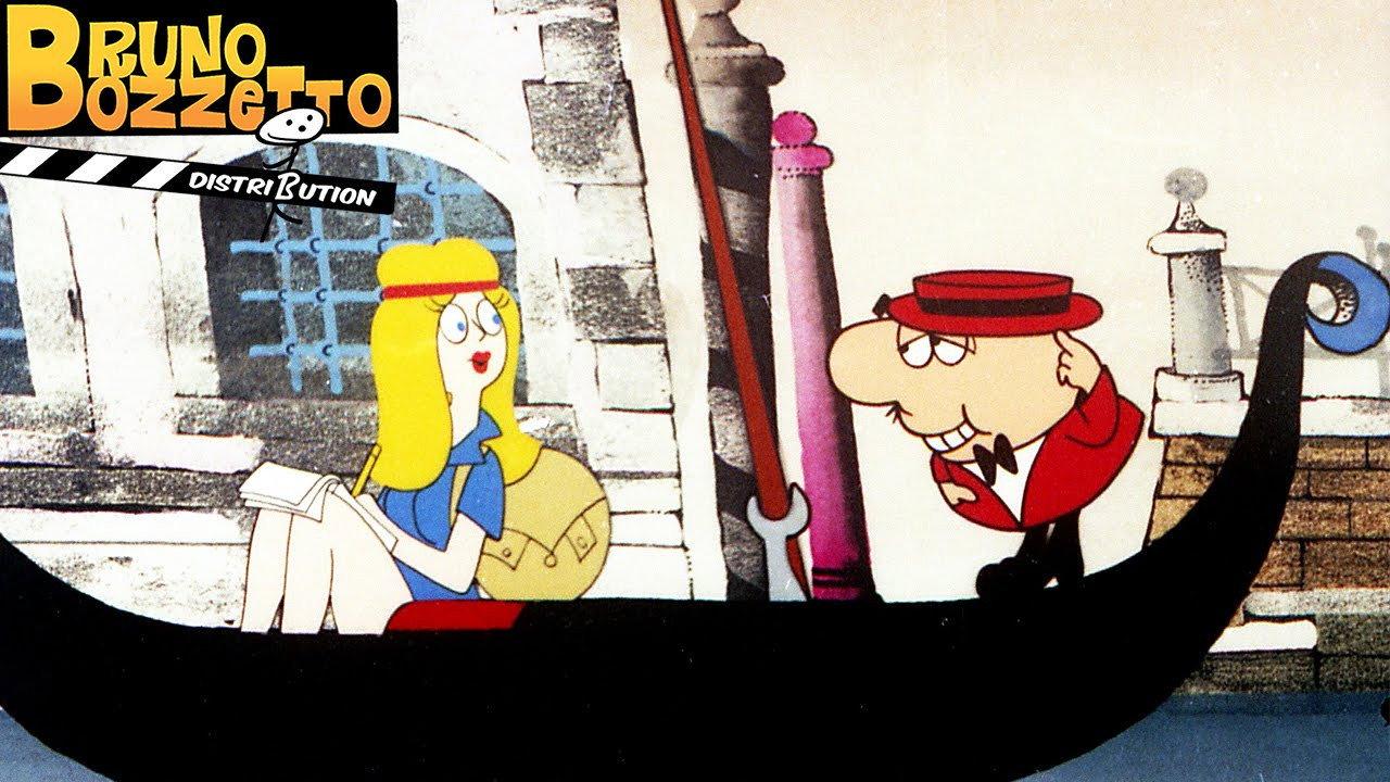Mr. Rossi in Venice 1974 movie scene