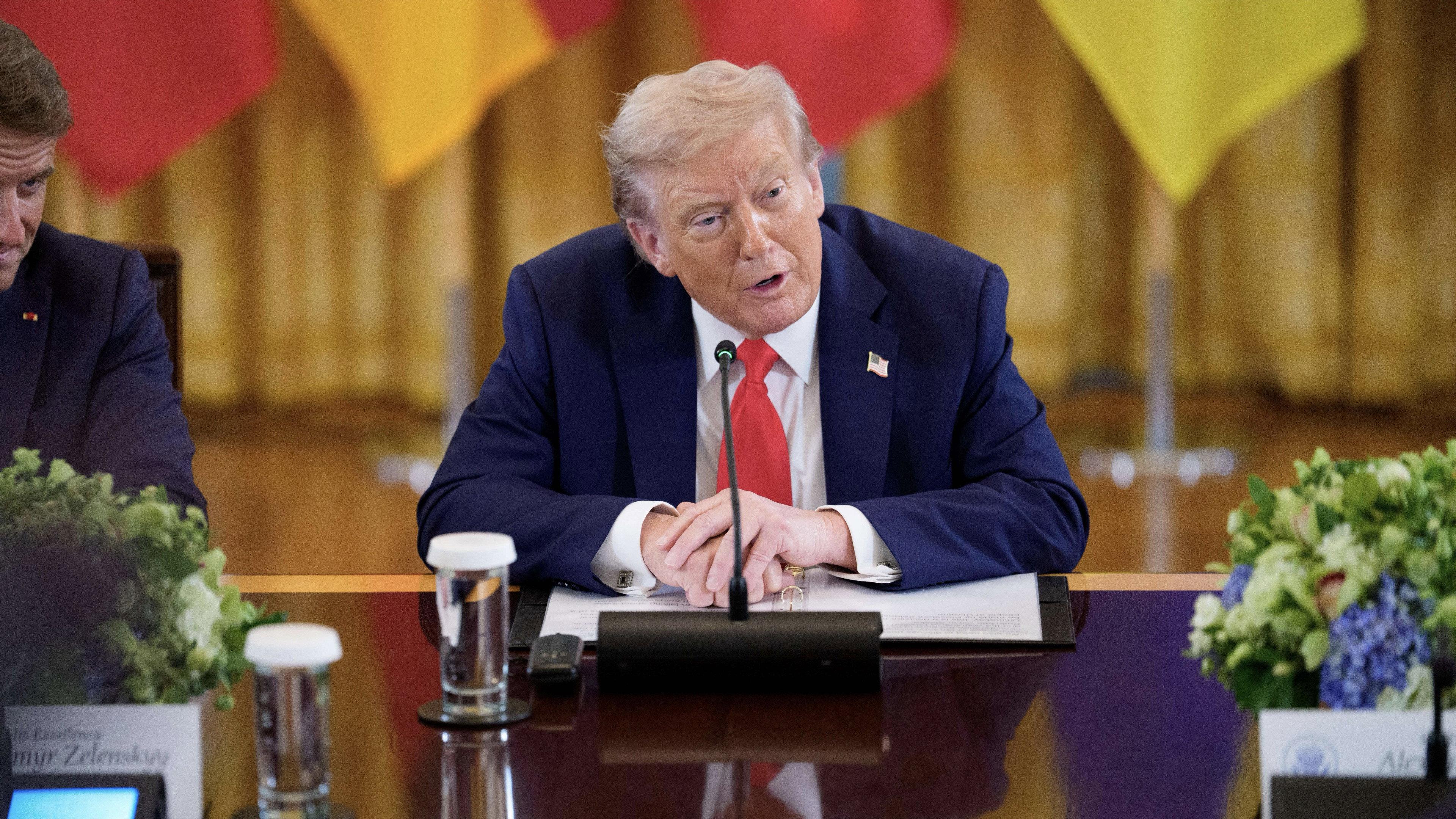 Trump v the Truth 2025 movie scene