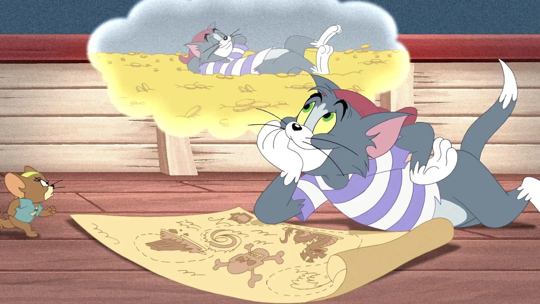 Tom and Jerry: Shiver Me Whiskers 2006 movie scene
