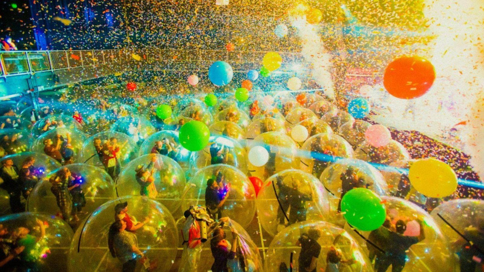 The Flaming Lips Space Bubble Film 2022 movie scene