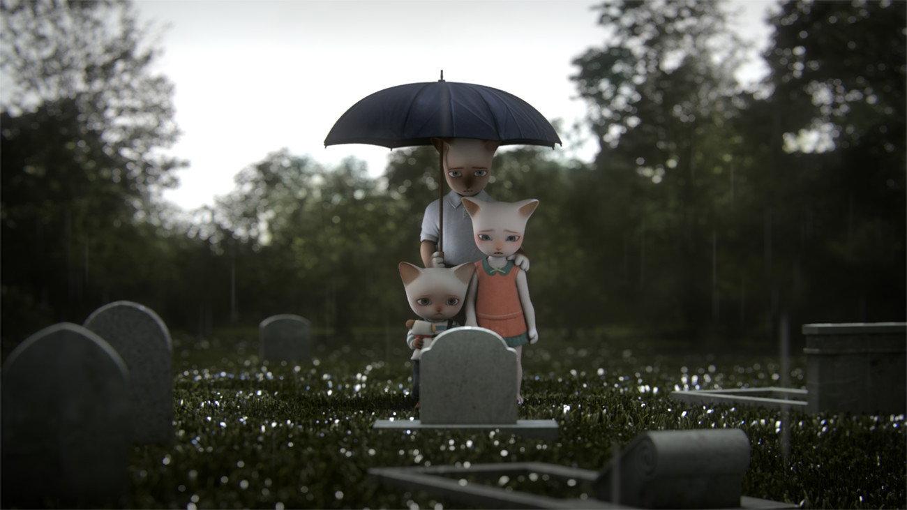 Three Little Cats 2012 movie scene