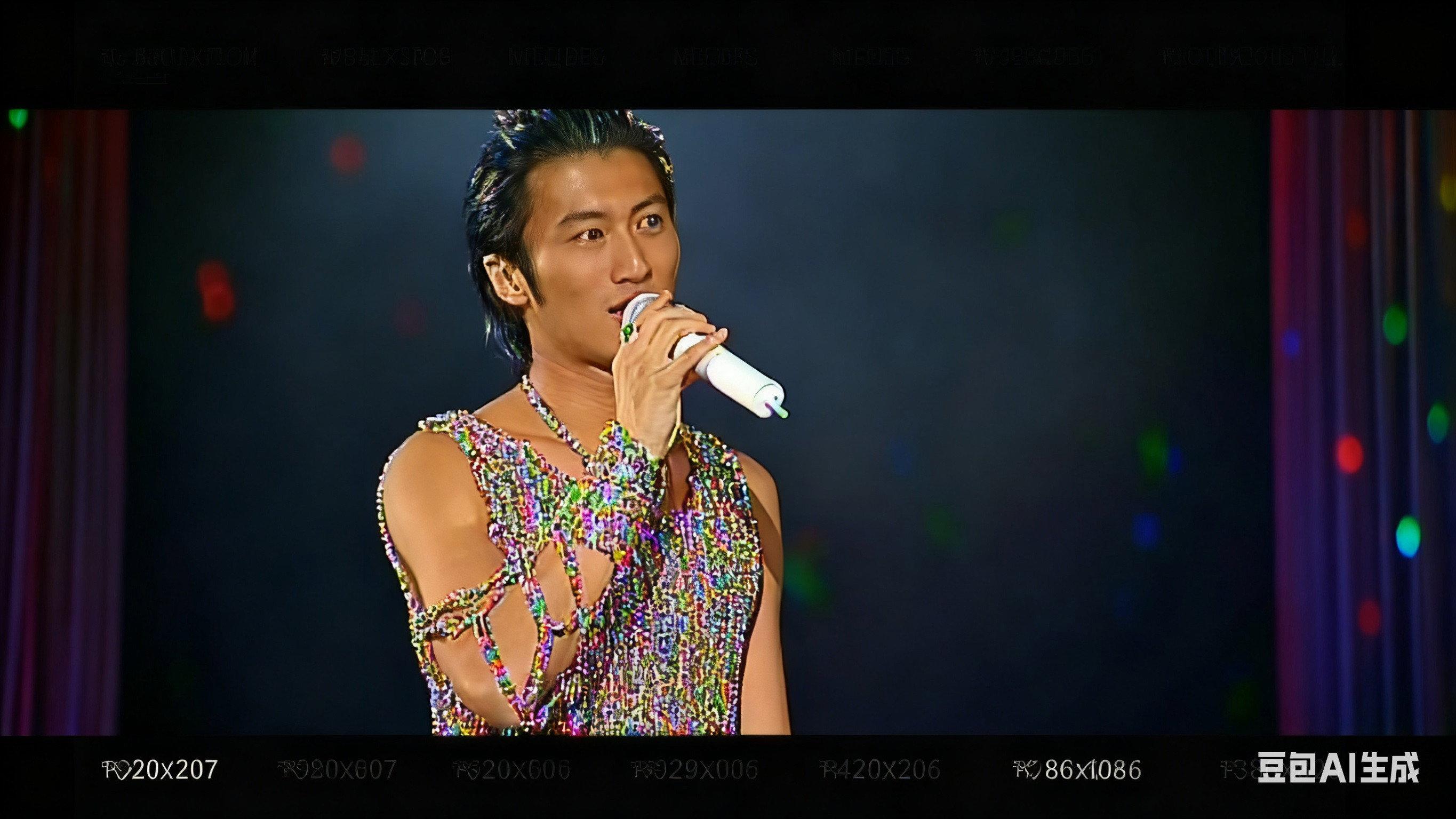 谢霆锋2003Reborn演唱会 北京站 2004 movie scene