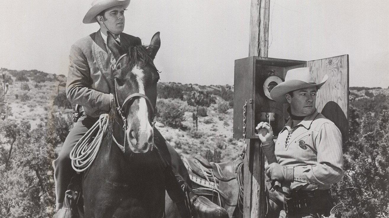 Rio Grande Patrol 1950 movie scene