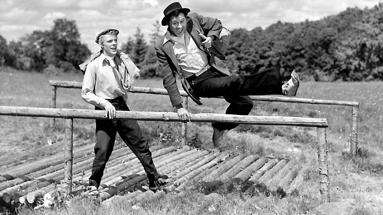 Vagabonderne paa Bakkegaarden 1958 movie scene