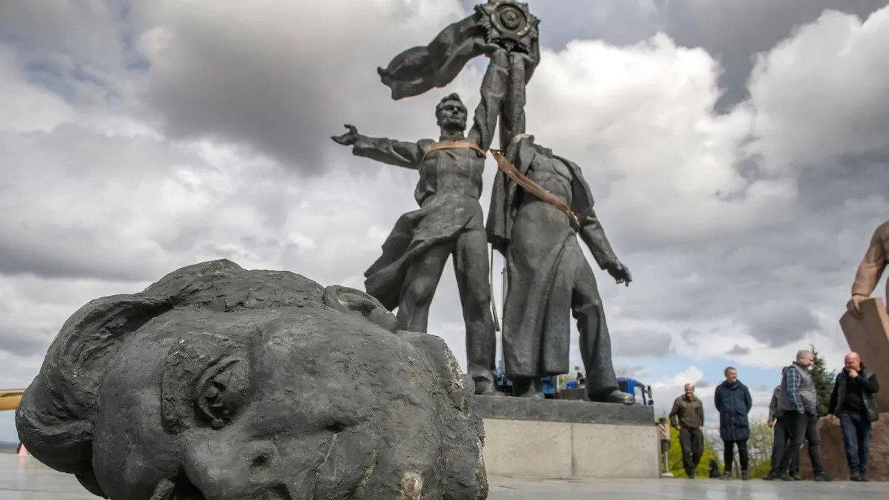 A Nation Denied: Ukraine's Battle for History 2024 movie scene