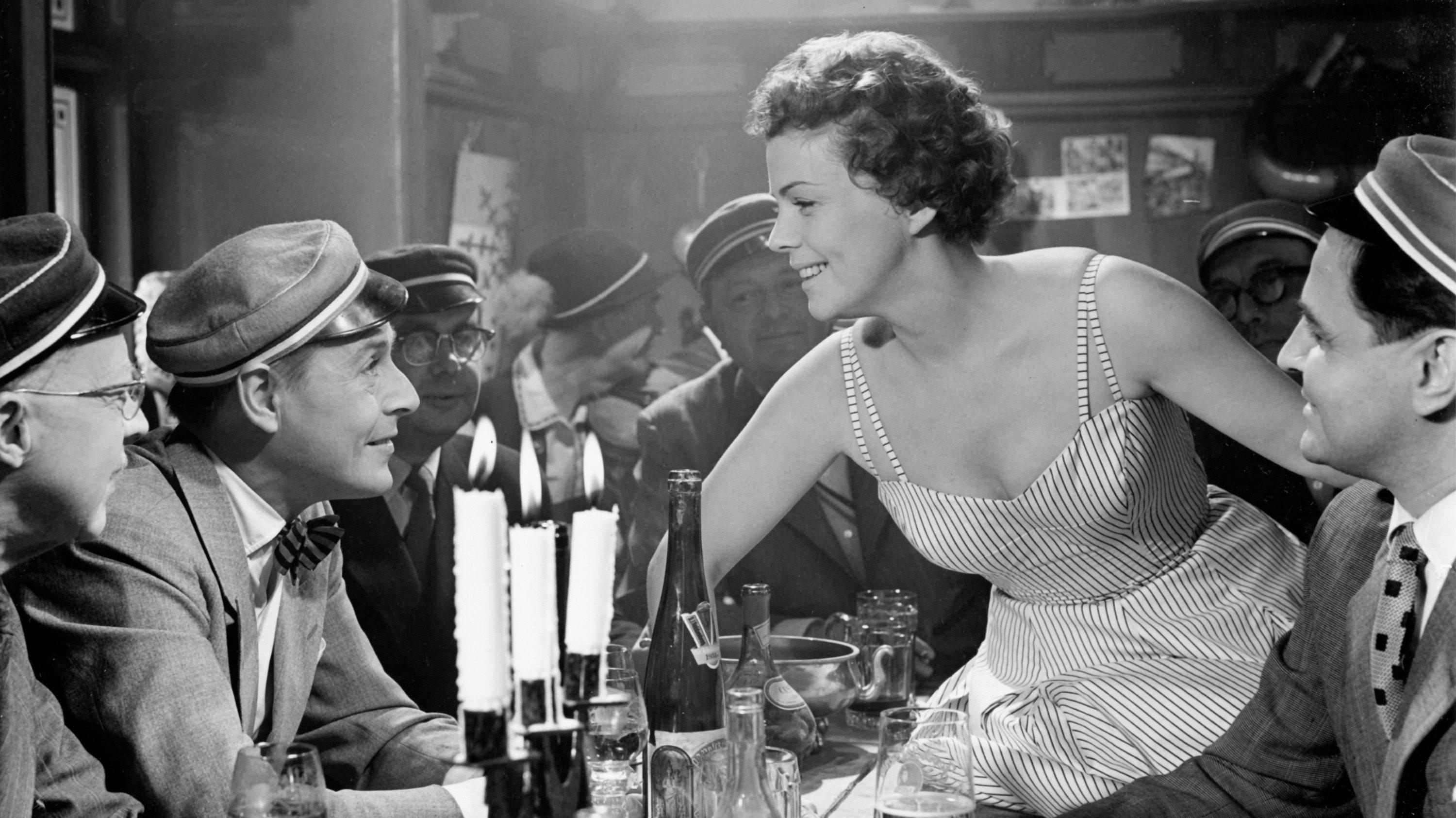 Seventh Heaven 1956 movie scene