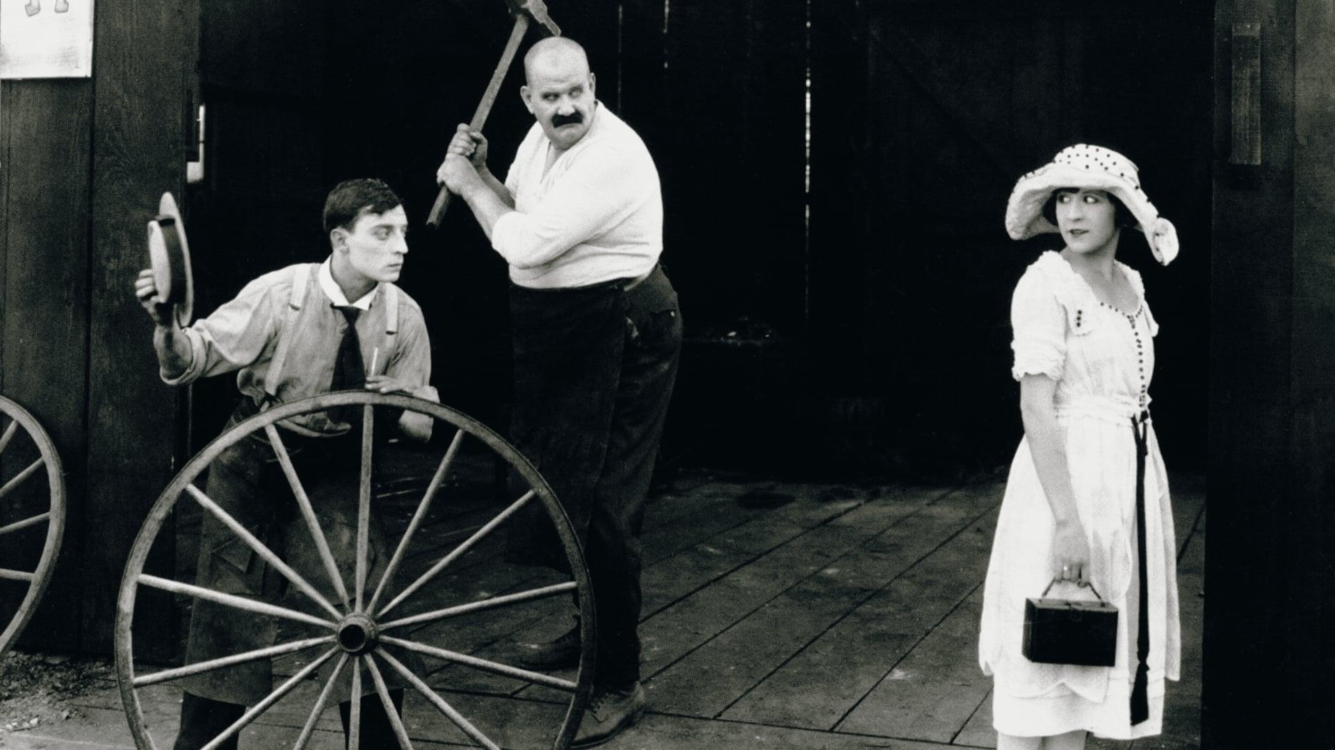 The Blacksmith 1922 movie scene