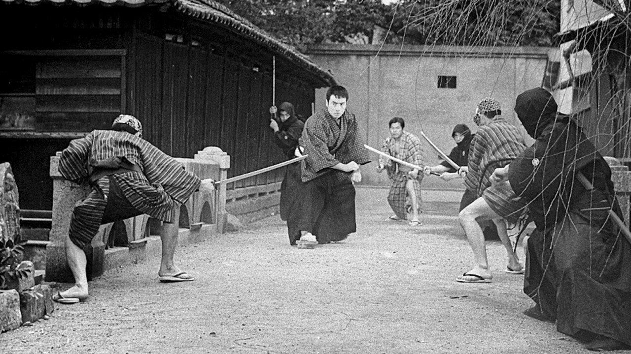 Saga from Chichibu Mountains - Sword Cuts the Shadows 1967 movie scene
